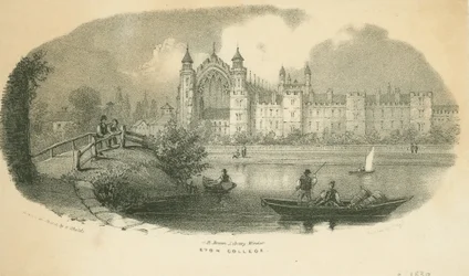 Eton College, ca. 1830